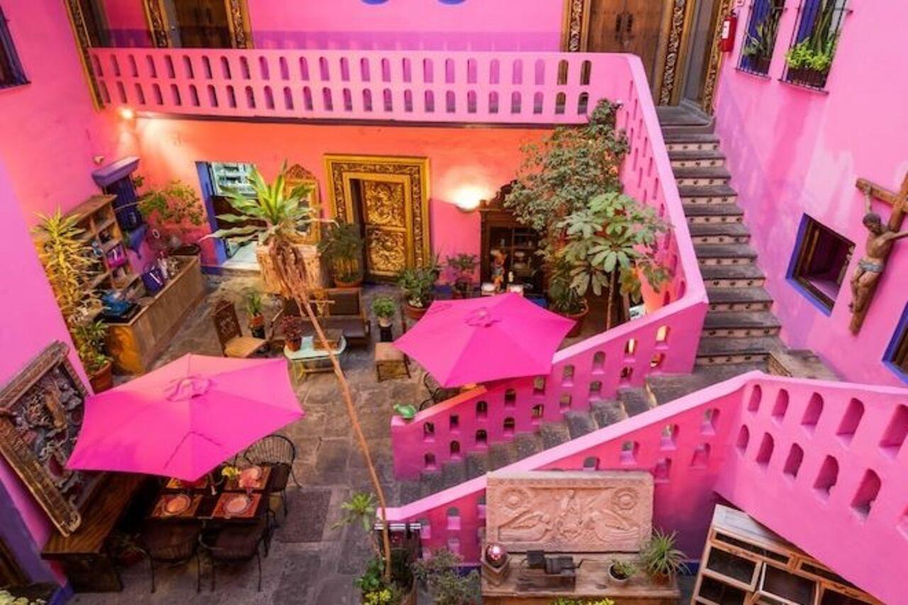פואבלה Meson Sacristia De La Compania Hotel Boutique מראה חיצוני תמונה