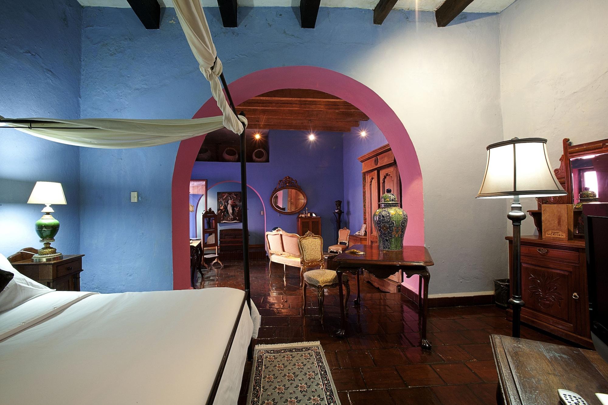 פואבלה Meson Sacristia De La Compania Hotel Boutique מראה חיצוני תמונה