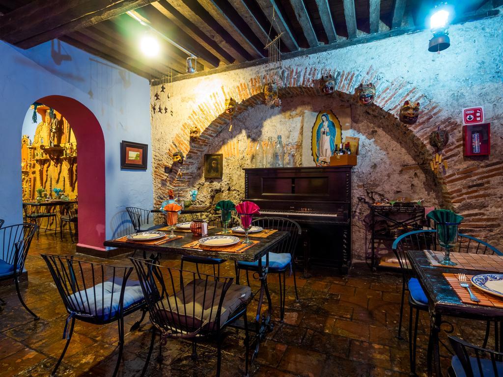 פואבלה Meson Sacristia De La Compania Hotel Boutique מראה חיצוני תמונה