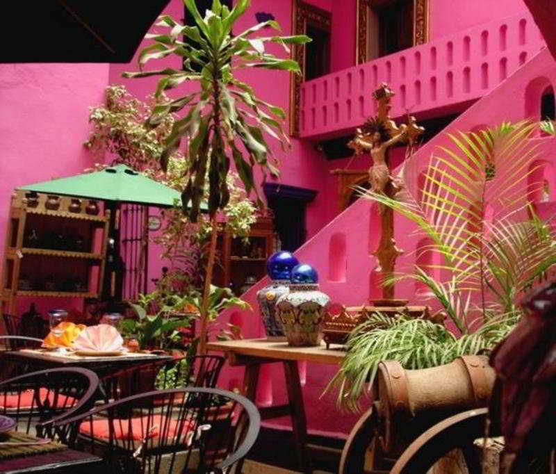פואבלה Meson Sacristia De La Compania Hotel Boutique מסעדה תמונה