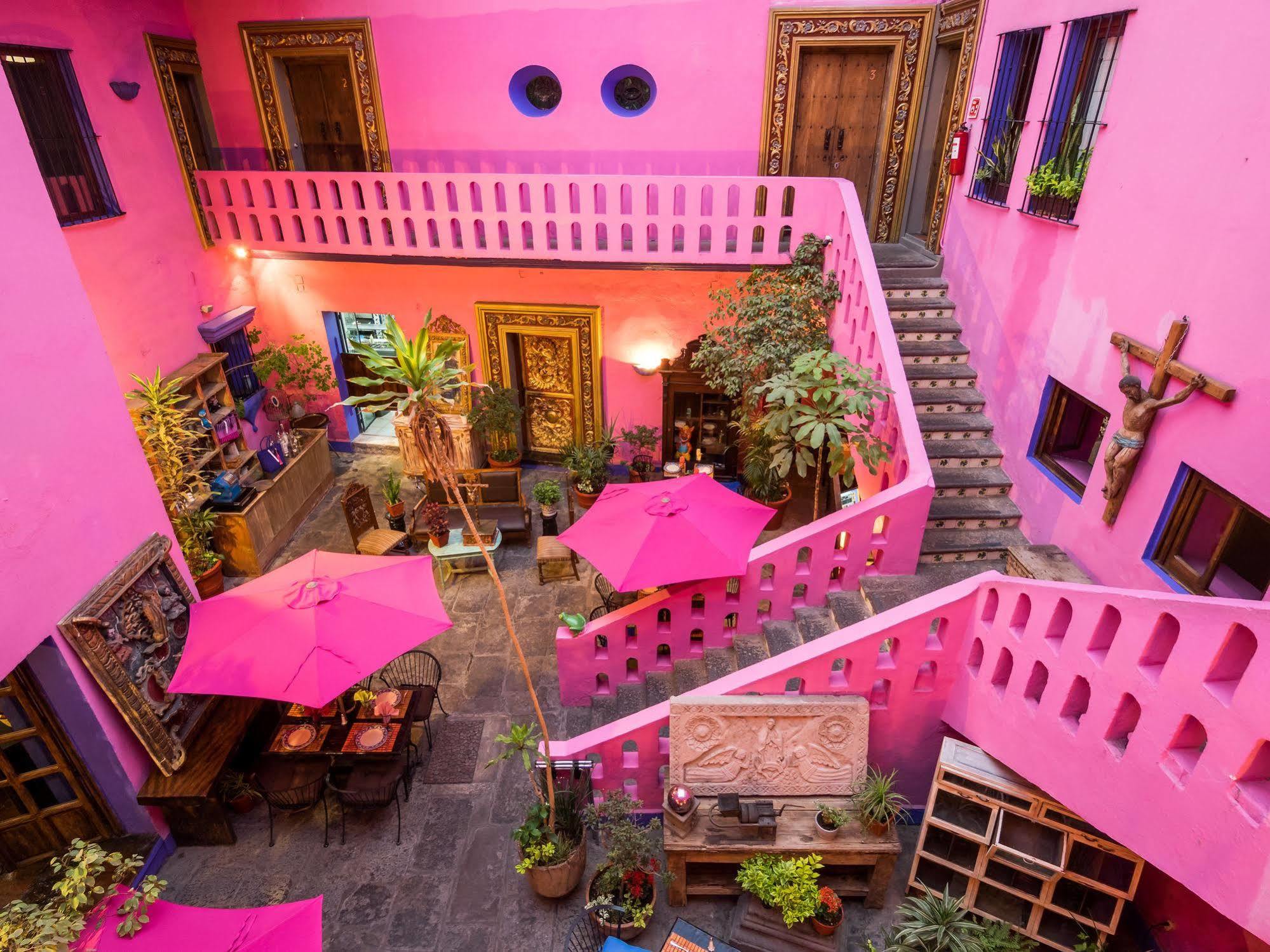 פואבלה Meson Sacristia De La Compania Hotel Boutique מראה חיצוני תמונה